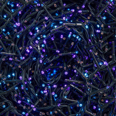 50m 2000 LED TreeBrights Christmas String Lights with Timer in Rainbow