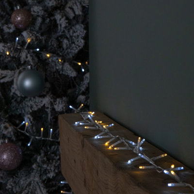 50m 2000 LED TreeBrights Christmas String Lights with Timer in White ...