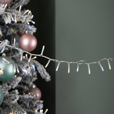 50m 2000 LED TreeBrights Christmas String Lights with Timer in White ...