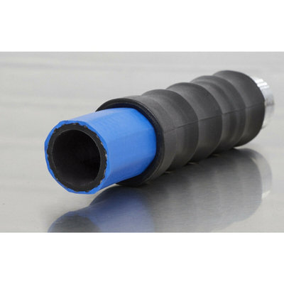 50m Hot and Cold Rubber Water Hose Pipe - 19mm Diameter Heavy Duty Hex Hose