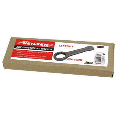 50mm Slogging Ring Spanner Box End Striking Wrench (Neilsen CT4583)