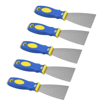 50mm Soft Grip Scraper Remover Decorating Wallpaper Paint Removal 5pk