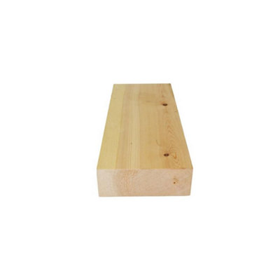 50mm (T) x 125mm (W) Redwood Planed All Round (Finish 45x120mm ...