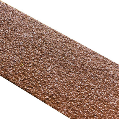 50mm Wide Non-Slip Anti-Skid Decking Strips - Safety and Style for Outdoor Space - BROWN Brown 1000mmx50mm - x10