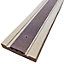 50mm Wide Non-Slip Anti-Skid Decking Strips - Safety and Style for Outdoor Space - BROWN Brown 600mmx50mm - x2