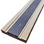 50mm Wide Non-Slip Anti-Skid Decking Strips - Safety and Style for Outdoor Space - GREY Grey 1200mmx50mm - x6