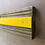 50mm Wide Non-Slip Anti-Skid Decking Strips - Safety and Style for Outdoor Space - YELLOW Yellow 600mmx50mm - x15