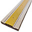 50mm Wide Non-Slip Anti-Skid Decking Strips - Safety and Style for Outdoor Space - YELLOW Yellow 600mmx50mm - x19