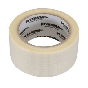 50mm x 20m CLEAR Heavy Duty Duct Tape Strong Waterproof Grab Adhesive Tearable