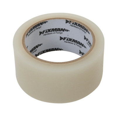 50mm x 25m All Weather Cracked Glass / Plastic Tape Clear UV Resistant ...