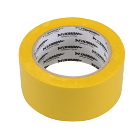 50mm x 33m Yellow WIDE Insulation Tape PVC Electrical Wrap Moisture Resistant