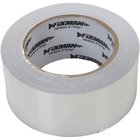 50mm x 45m Aluminium Foil Tape Adhesive Insulation / Underlay Jointing Tape