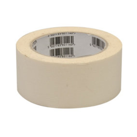50mm x 50m Paper Masking Tape Residue Free Adhesive Decorating Painting Shield