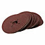 50pc 115mm (4.5") Fibre Discs 36 Grit Abrasive Sanding Disc Wood Metal Masonry