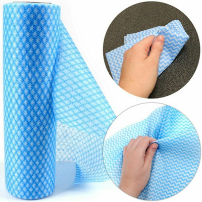 50pk All Purpose Cleaning Cloths Disposable Home Cleaning Wipes Dirt