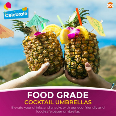 50pk Cocktail Umbrellas Drinks Umbrella Paper Umbrellas for Cocktail Drinks Umbrellas for Cocktails Paper Umbrellas for
