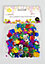 50th Birthday Confetti Multicolour 1 pack x 14 grams birthday decoration Foil Metallic 1 pack