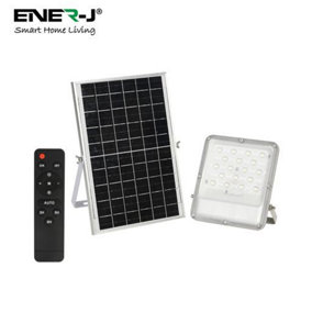 50W LED Floodlights with Solar Panel IP65 Waterproof with Remote Control