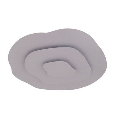50W Modern Minimalist Style LED Ceiling Light White 49cm Dia x 7cm H