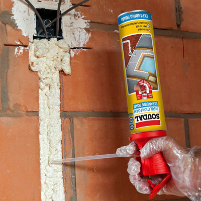 Shop expanding foam.