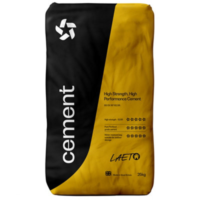 52.5R Multi Purpose Portland Cement 25kg by Laeto Build It