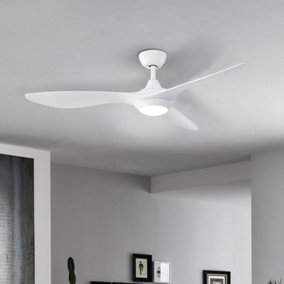 52 Inch Ceiling Fan Light Fixture with Remote Control for Living Room