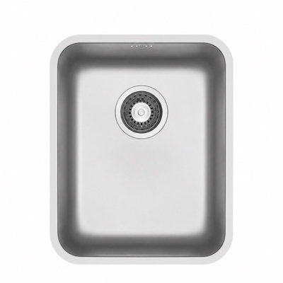 Pyramis Relia 30x40 1 Bowl 18/10 Stainless Steel Undermount Kitchen Sink - Image 3