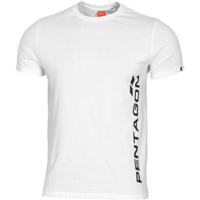 Pentagon Ageron Pentagon Vertical T-Shirt White Size Medium from B&Q