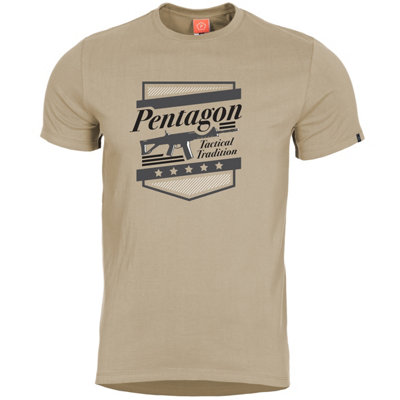 Pentagon Ageron A.c.r. T-Shirt Khaki Size Xxx Large from B&Q