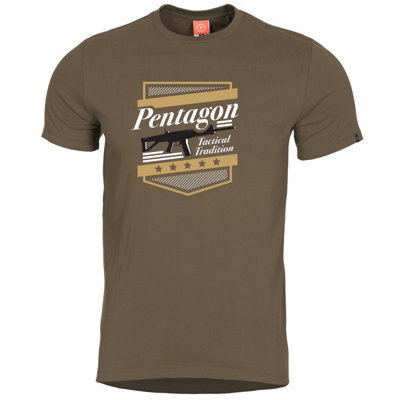 Pentagon Ageron A.c.r. T-Shirt Terra Brown Size Xx Large from B&Q