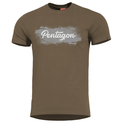 Pentagon Ageron Grunge T-Shirt Terra Brown Size Xx Large from B&Q