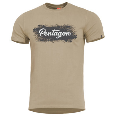 Pentagon Ageron Grunge T-Shirt Khaki Size Xx Large from B&Q