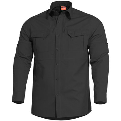 B&Q -  Plato Shirt Black Size Medium