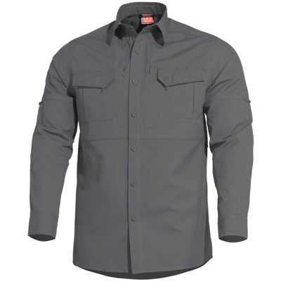 Pentagon Plato Shirt Wolf Grey Size Small from B&Q