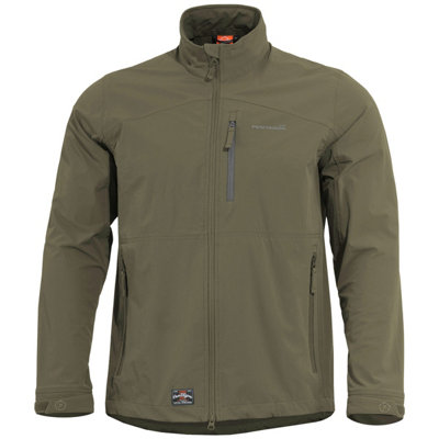 Pentagon Elite Light Softshell Jacket Ral 7013 Size Small from B&Q