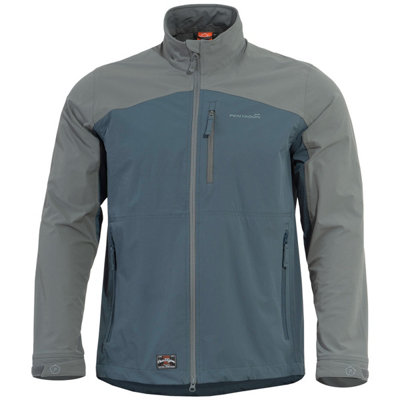B&Q -  Elite Light Softshell Jacket Charcoal Blue Size X Large