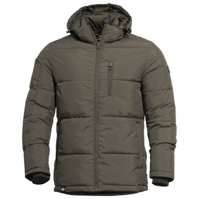 Pentagon Taurus Puffer Jacket Ral 7013 Size X Small from B&Q