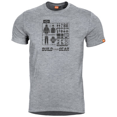 Pentagon Ageron T-Shirt Build Your Gear Melange Size X Small from B&Q