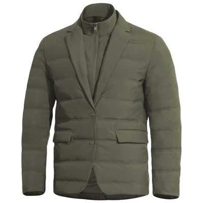 Pentagon Alpha Down Blazer Jacket Ral 7013 Size Xx Large from B&Q