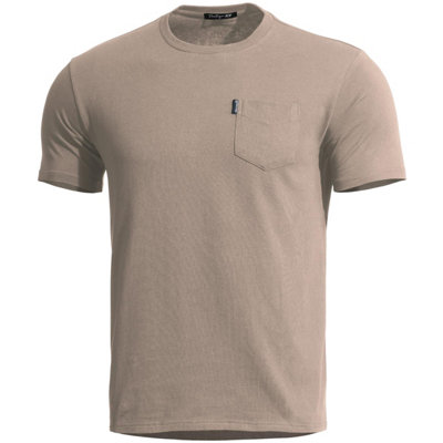 Pentagon Ageron T-Shirt With Pocket Khaki Size Xx Large from B&Q