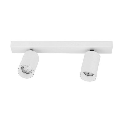 Luminosa Lighting Luminosa Tod Twin Ceiling Spotlight Sandy White Gu10 2X10W from B&Q