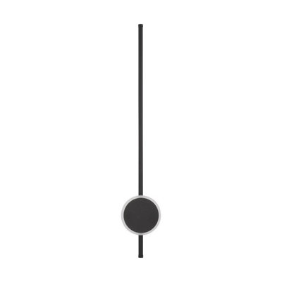 Luminosa Lighting Luminosa Clock Integrated Led Wall Lamp Sandy Black Led 22W 1560Lm 3000K from B&Q