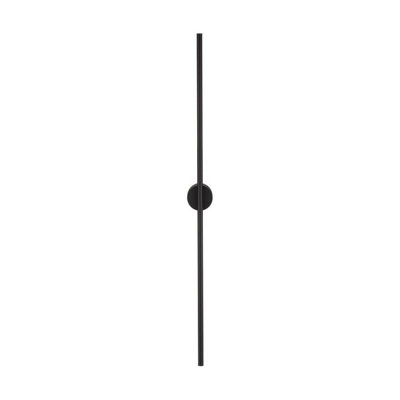 Luminosa Lighting Luminosa Aden Bathroom Wall Lamp Sandy Black Led 15W 372Lm 3000K Ip44 from B&Q