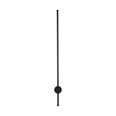 Luminosa Lighting Luminosa Ridge Outdoor Modern Wall Lamp Sandy Black Led 19W 1636Lm 3000K Ip65 from B&Q