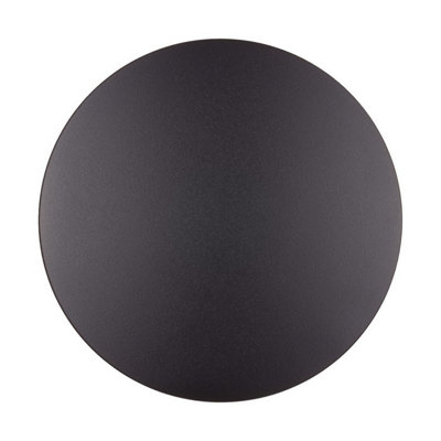 Luminosa Lighting Luminosa Copper Outdoor Flush Wall Lamp Sandy Black Led 7W 467Lm 3000K Ip65 from B&Q