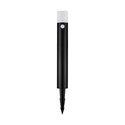 Luminosa Lighting Luminosa Paul Outdoor Spike Sandy Black Led 10W 685Lm 3000K Ip65 Pir Sensor from B&Q