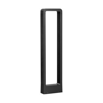 Luminosa Lighting Luminosa Minimal 65Cm Outdoor Bollard Sandy Black Led 7W 369Lm 3000K Ip65 from B&Q