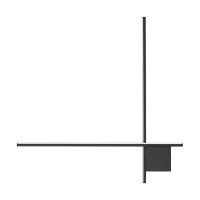 Luminosa Lighting Luminosa Cross Integrated Led Wall Lamp Sandy Black Triac Dimmable Led 21W 1351Lm 2700K from B&Q