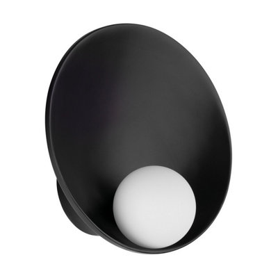Luminosa Lighting Luminosa Minim Wall Lamp Sandy BlackOpal Led G9 1X5W from B&Q