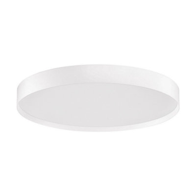 Luminosa Lighting Luminosa Roi 50Cm Flush Ceiling Light Sandy White Triac Dimmable Led 48W 3724Lm 2700-3000K Cct from B&Q